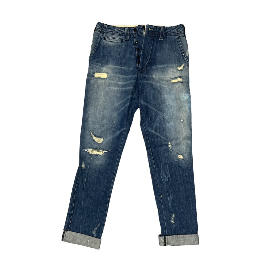 SSUR Distressed Denim Mens size 28 Made in USA